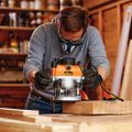 Plunge Router 2400w 1/2'& 1/4'collet 230v